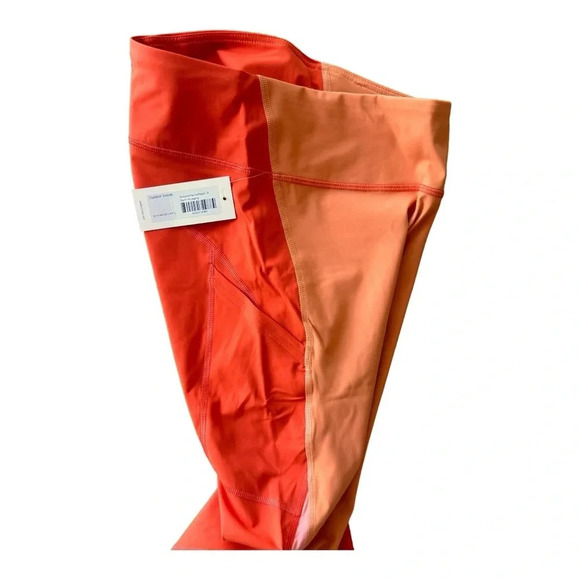 Outdoor Voices 7/8 Leggings Zoom Sunstone Paprika Peach Orange Women’s Sz S NWT - Picture 7 of 15
